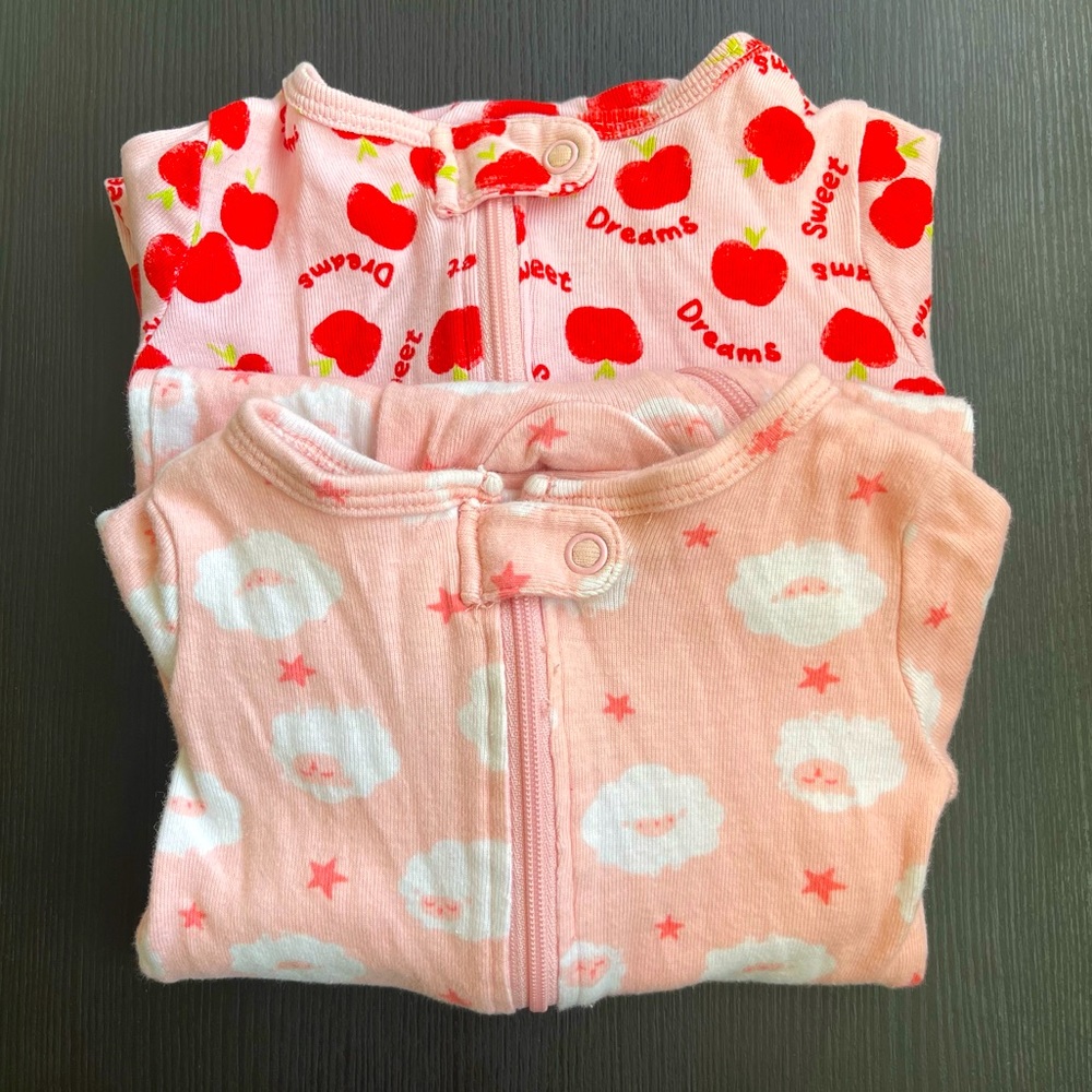 Joe Fresh Baby sleeper snug fitting 0-3M